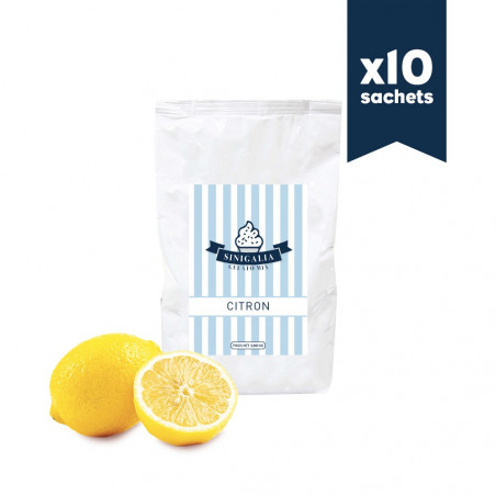 Mix à glace - Citron - Sinigalia (Carton 800g x 10)