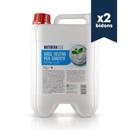 Liquide Neutre pour Granita - Naturera (Bidon 7kg x 2)