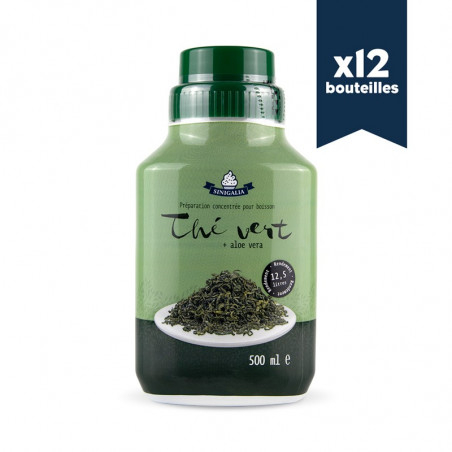 Concentré Thé Vert pour Bubble Tea (Carton 500ml x 12)